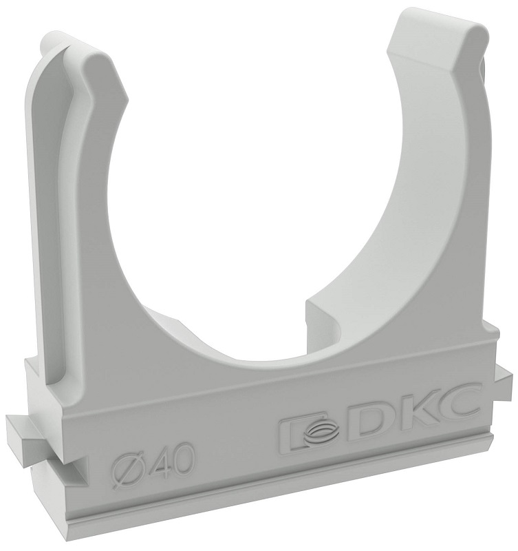 Клипса для гофры DKC Express Д=40 серый (уп. 100шт) картинка